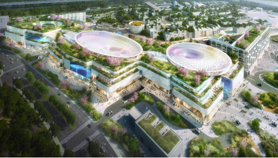 酒店設計以沉浸式體驗娛樂和配套的奧萊落戶北京副中心!