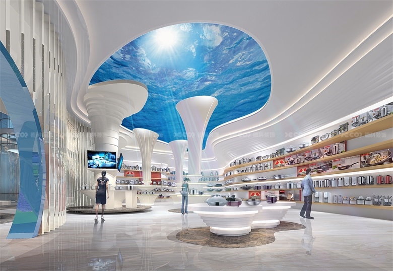 在企業(yè)展廳裝修中,如何合理運用植物和綠化元素?