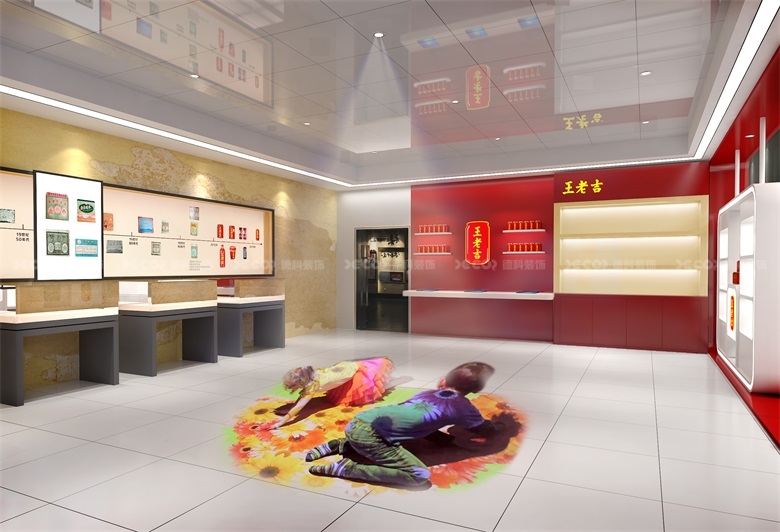 在企業展廳設計中,如何合理運用數字技術和互動裝置?