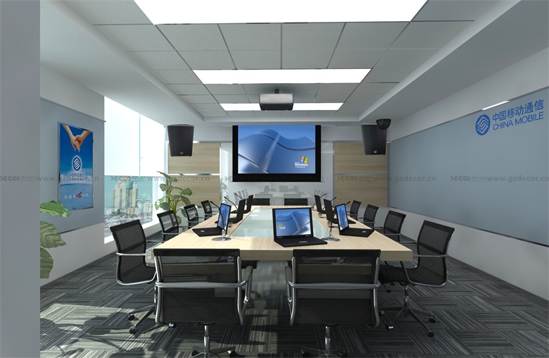 辦公室設計平面圖中，如何設計靈活的會議室？