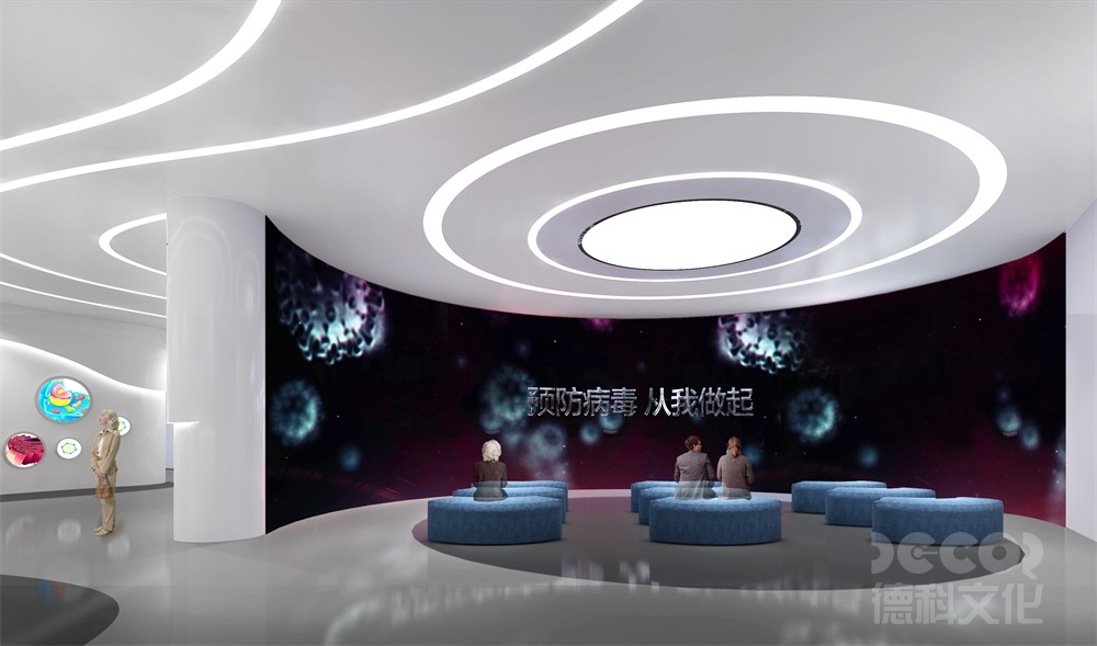 企業LOGO在展館設計中如何突出?